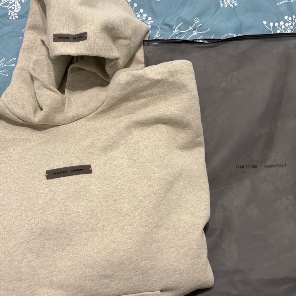 Fear Of God - Essentials Chrome - Heather Stone - Medium